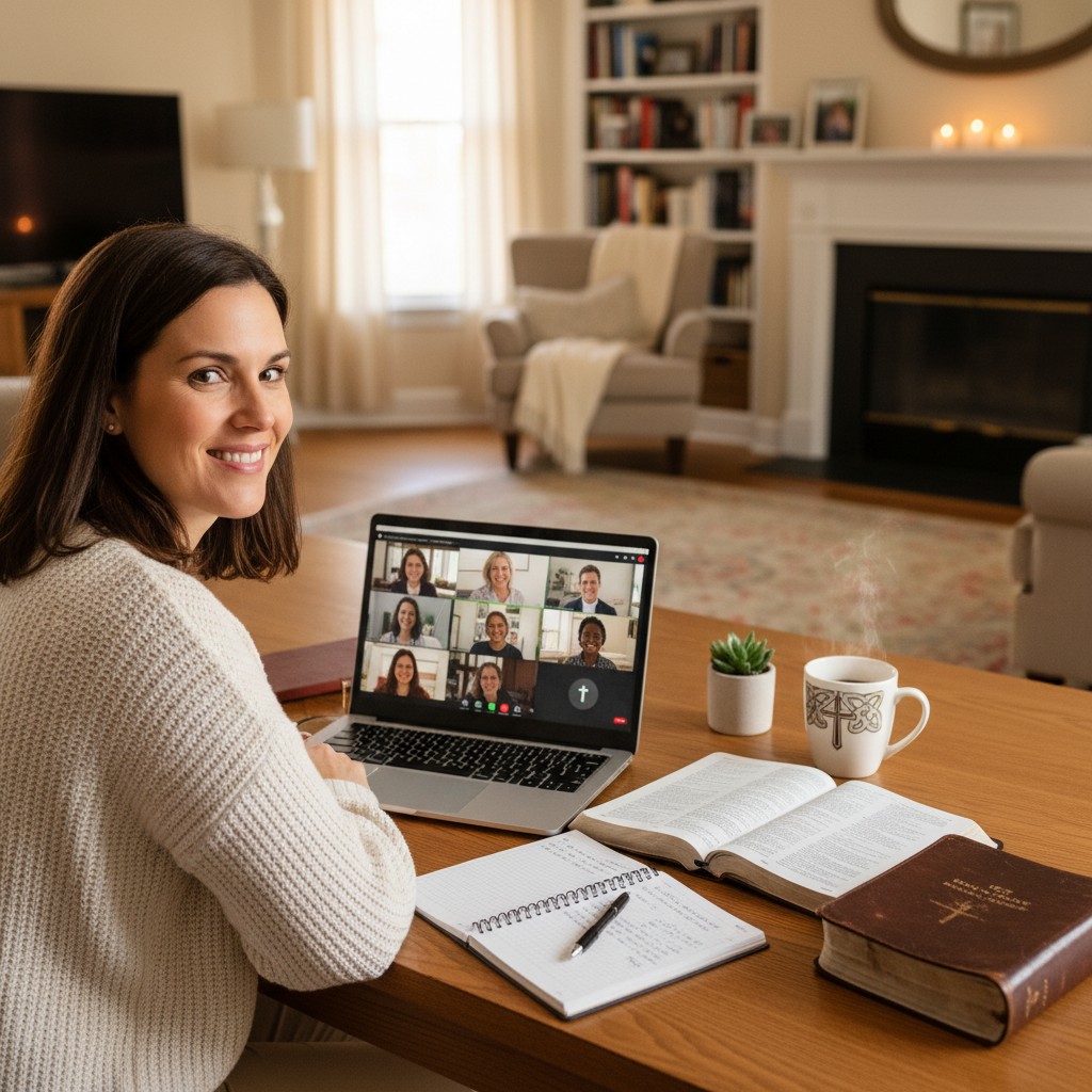 Diverse Baptist Faith Gatherings Transcend Distance through Innovative Online Platforms.