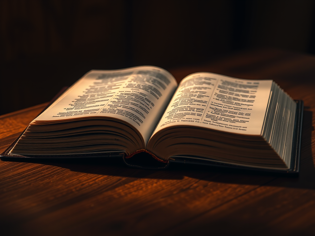 An open, organized fellowship hall with tables set for a church ministry event, each topped with simple, elegant centerpieces using purple and gold flowers in glass vases. Crisp white linens cover the tables, and the room’s neutral wall colors create a clean, inviting environment. Overhead, subtle lighting casts an even, ambient glow, minimizing shadows and rendering every detail clearly. The composition is wide and panoramic, with neatly aligned tables receding into the background, producing a sense of community and order. The mood is welcoming and prepared, reflecting a professional, structured gathering space, in a photographic, modern style.